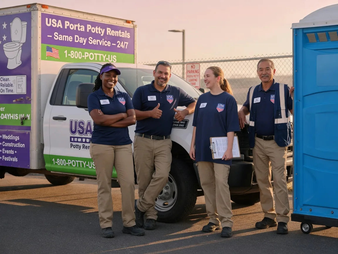 Porta Potty Rental company in Green Bank, WV